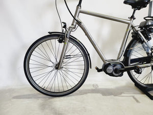 Hercules Montfoort F7 Bosch Active Line Middenmotor Heren Grijs 58cm L