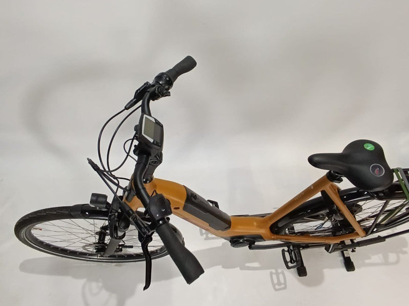 Batavus Altura Bosch Performance Line Middenmotor Lage instap Mosterd 61cm XL