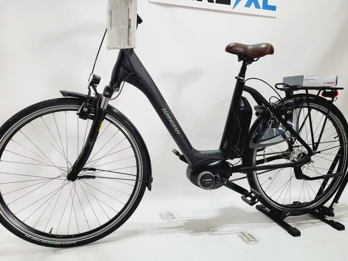 DEMO Winora Sima N7 Bosch Active Line Middenmotor Lage instap Zwart 54cm