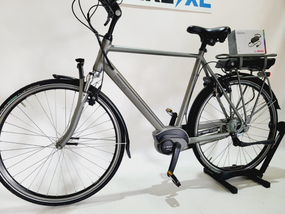 Batavus Wayz E-Go Active Bosch Active Line Plus Middenmoto Heren Grijs 61cm XL