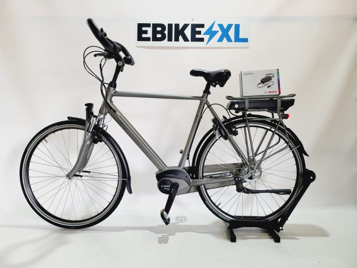 Batavus Wayz E-Go Active Bosch Active Line Plus Middenmoto Heren Grijs 61cm XL
