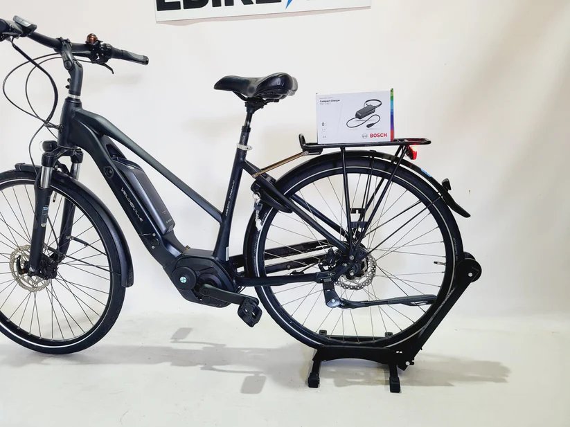 Velo de Ville AEB 200 Premium Bosch Performance Line Middenmotor Mixed Zwart 50cm