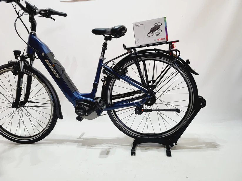 Velo de Ville CEB 900 City Bosch Active Line Plus Middenmotor 50 Lage instap Blauw 46cm