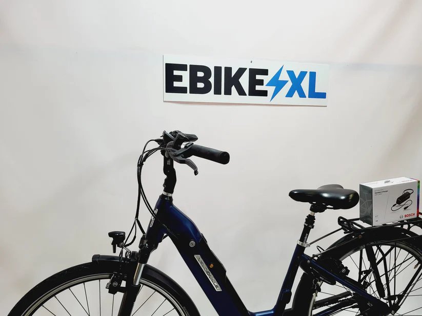 Velo de Ville CEB 900 City Bosch Active Line Plus Middenmotor 50 Lage instap Blauw 46cm