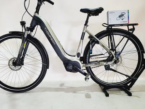 Thompson Comfort Bosch Active Line Plus Middenmotor 500Wh! Lage instap Zwart Zilver 51cm