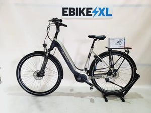 Thompson Comfort Bosch Active Line Plus Middenmotor 500Wh! Lage instap Zwart Zilver 51cm