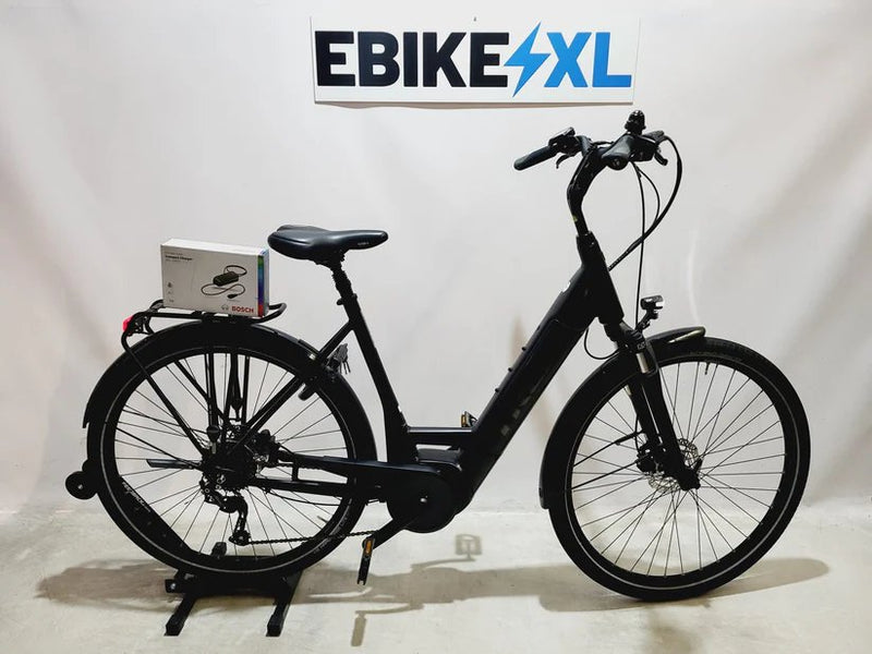 Trek Verve+ 3 Bosch Performance Line Middenmotor Lage instap Zwart 55cm