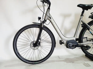 DEMO Trek TM1+ Bosch Active Line Middenmotor Lage instap Zilver 55cm