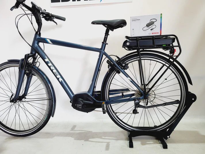 Trek TM3+ Bosch Active Line Plus Middenmotor Heren Blauw 55cm