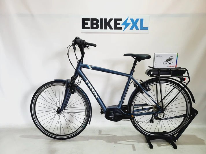 Trek TM3+ Bosch Active Line Plus Middenmotor Heren Blauw 55cm