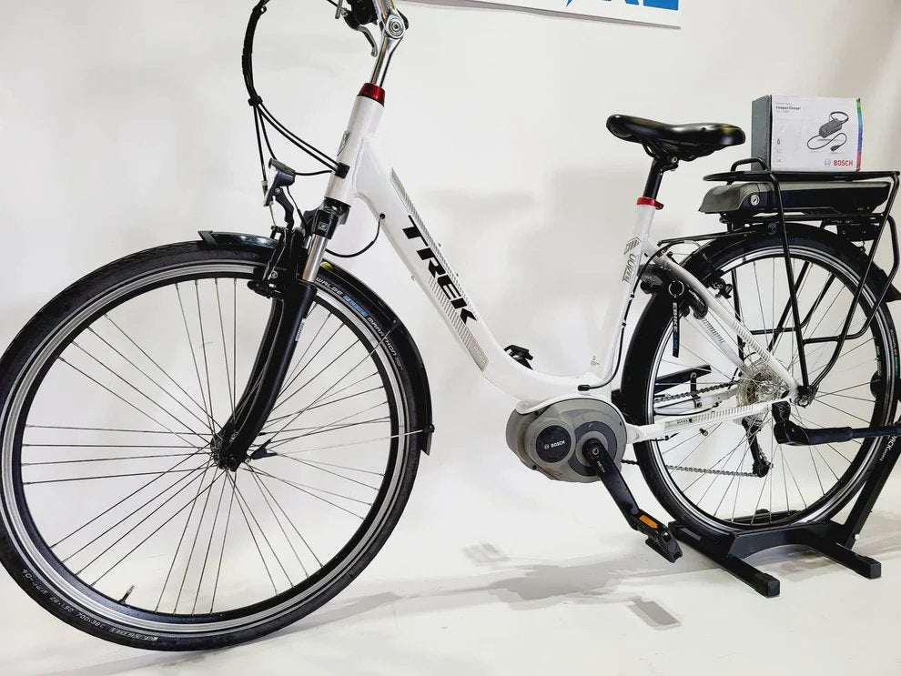 Trek TM400+ Bosch Active Line Middenmotor Lage instap Wit 50cm