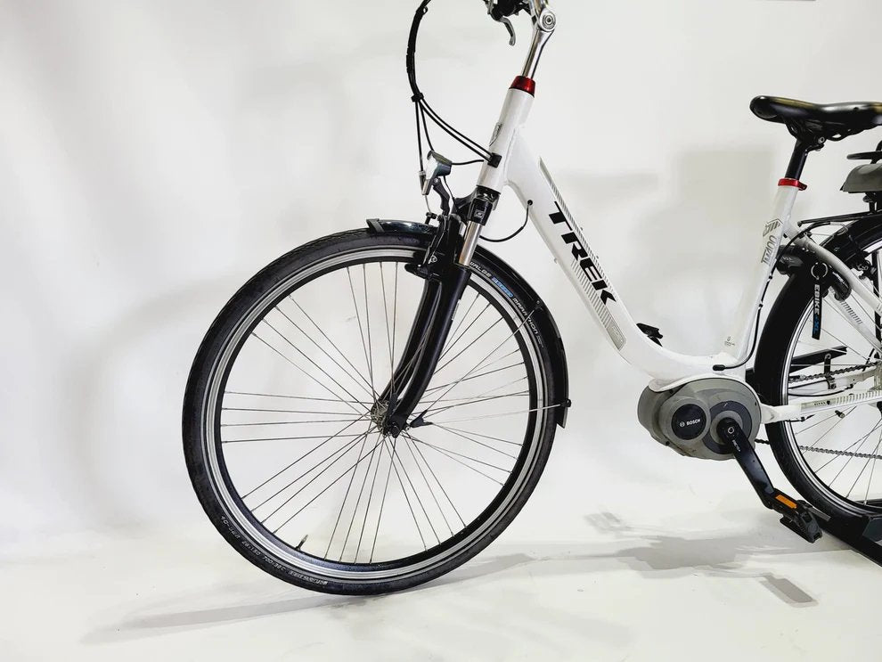 Trek TM400+ Bosch Active Line Middenmotor Lage instap Wit 50cm