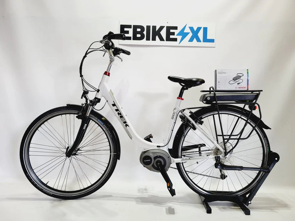 Trek TM400+ Bosch Active Line Middenmotor Lage instap Wit 50cm