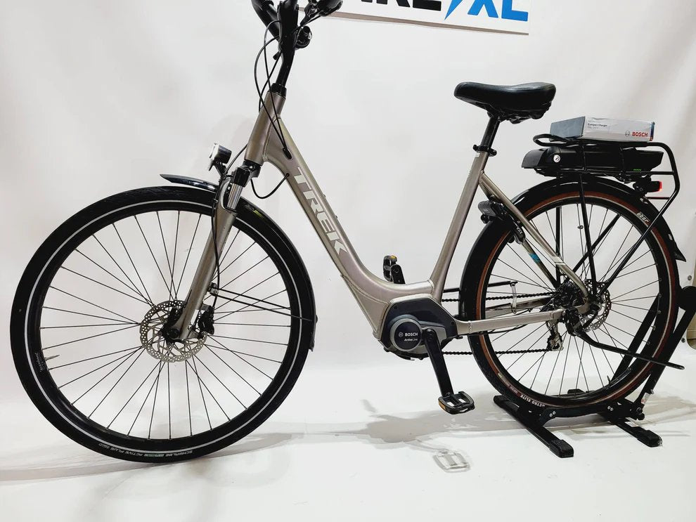 Trek TM 1+ Bosch Active Line Middenmotor Lage instap Goud 55cm