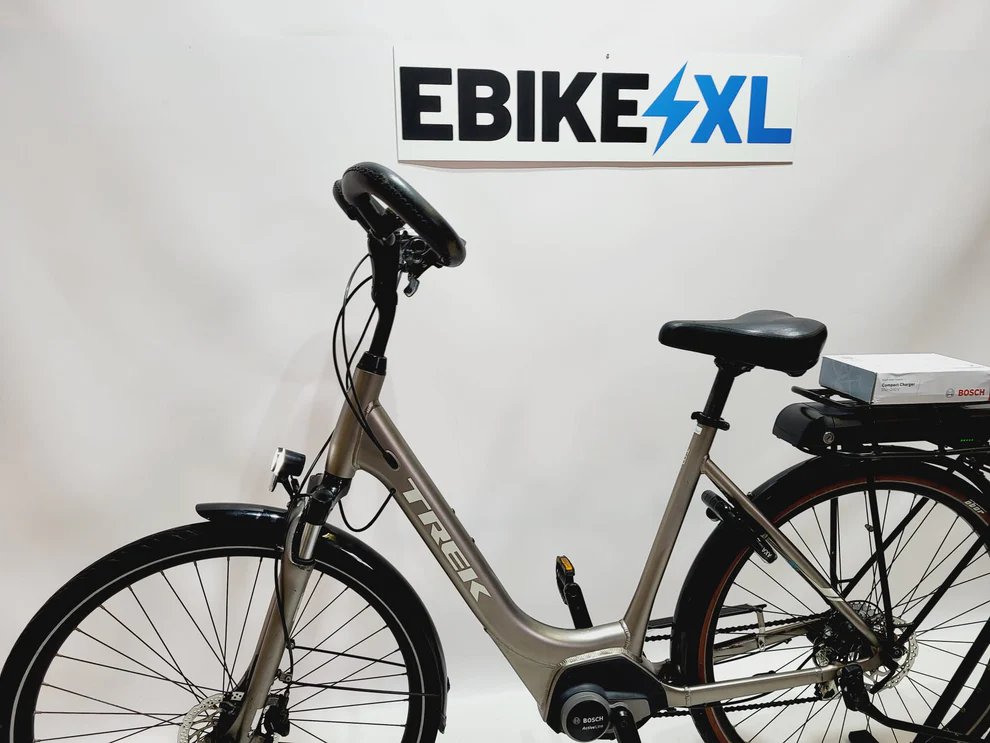 Trek TM 1+ Bosch Active Line Middenmotor Lage instap Goud 55cm