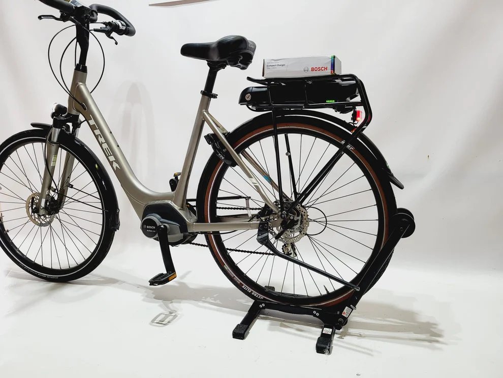 Trek TM 1+ Bosch Active Line Middenmotor Lage instap Goud 55cm
