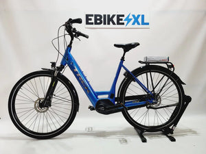 Trek District+ 6 Bosch Active Line Plus Middenmotor Lage instap Blauw 55cm
