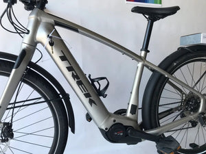 Trek ALLANT +8 Bosch perf Line CX 625Wh! Heren Zilver 44cm