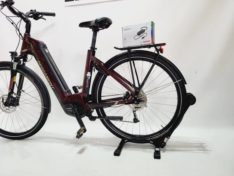 Bergamont E-Horizon Bosch Active Line Plus Middenmotor Lage instap Bordeaux 50cm M