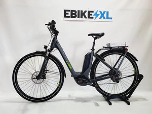 Cube Cube Touring Bosch Performancwe Line Middenmotor Lage instap Donkergrijs 50cm M