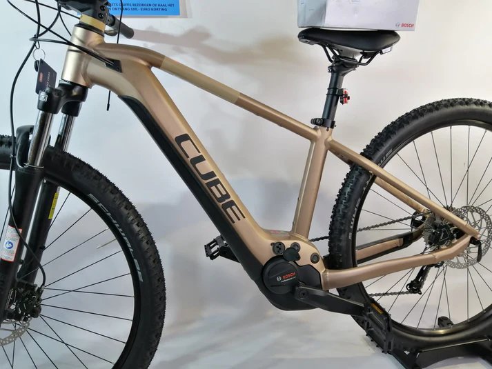 NIEUW Cube Reaction Pro Bosch Performance Line Middenmotor Mixed Goud 43cm S
