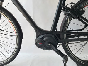 Cube Delhi Pro Harmony Vario! Bosch Performance Line MM Heren Zwart / Rood 58cm L