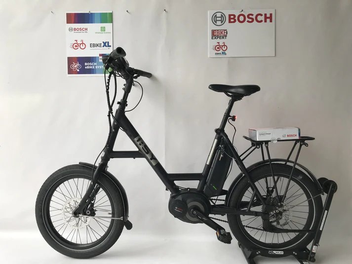 i:SY A-01 Bosch Performance Line Middenmotor Compact Zwart, elektrische fiets, zijaanzicht