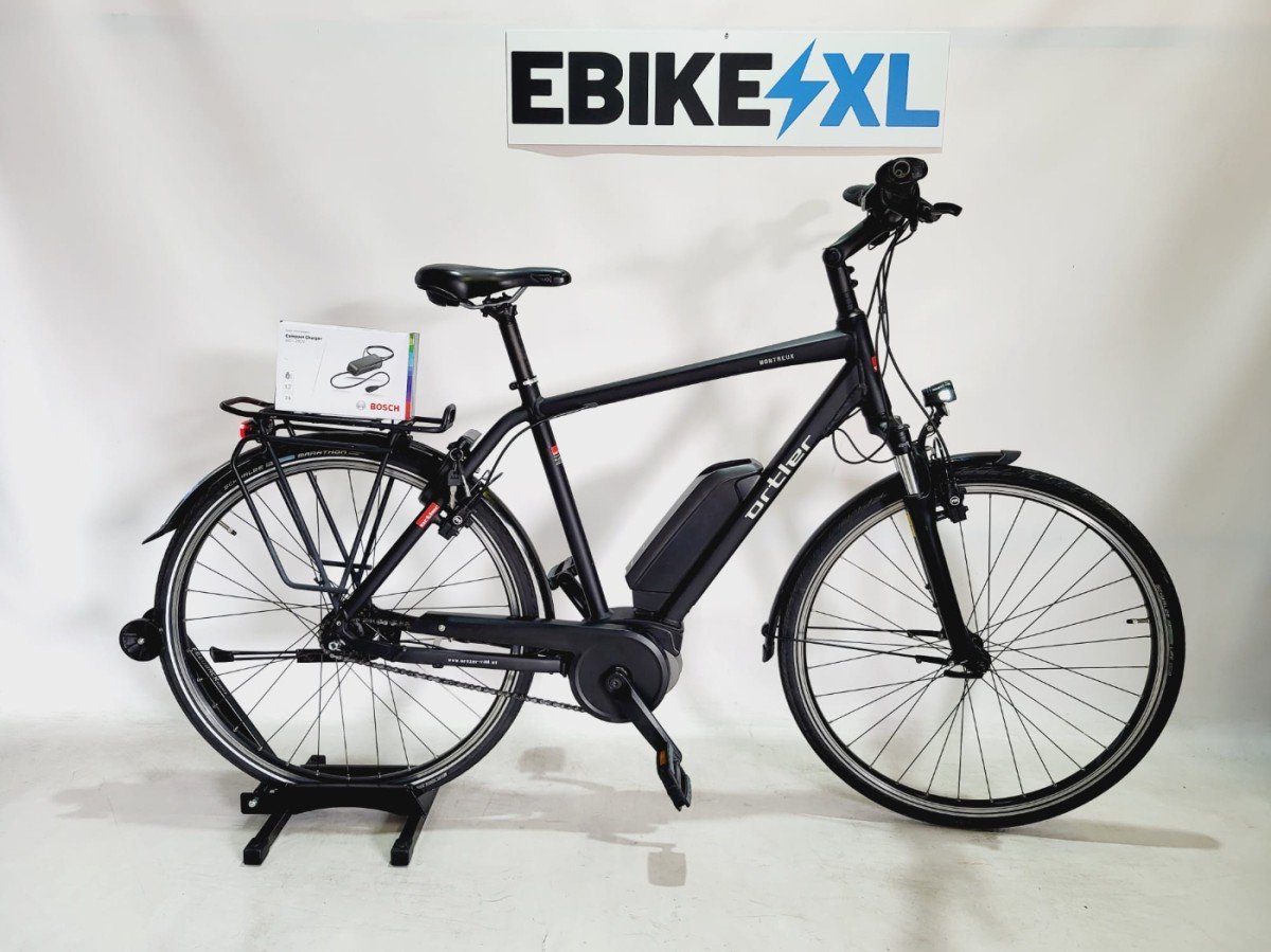 Ortler Montreux Bosch Active Line Plus Middenmotor Heren Zwart 56cm L