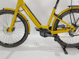 DEMO Moustache Lundi 27.2 Bosch Active Line Plus Middenmotor Lage instap Geel 46cm S