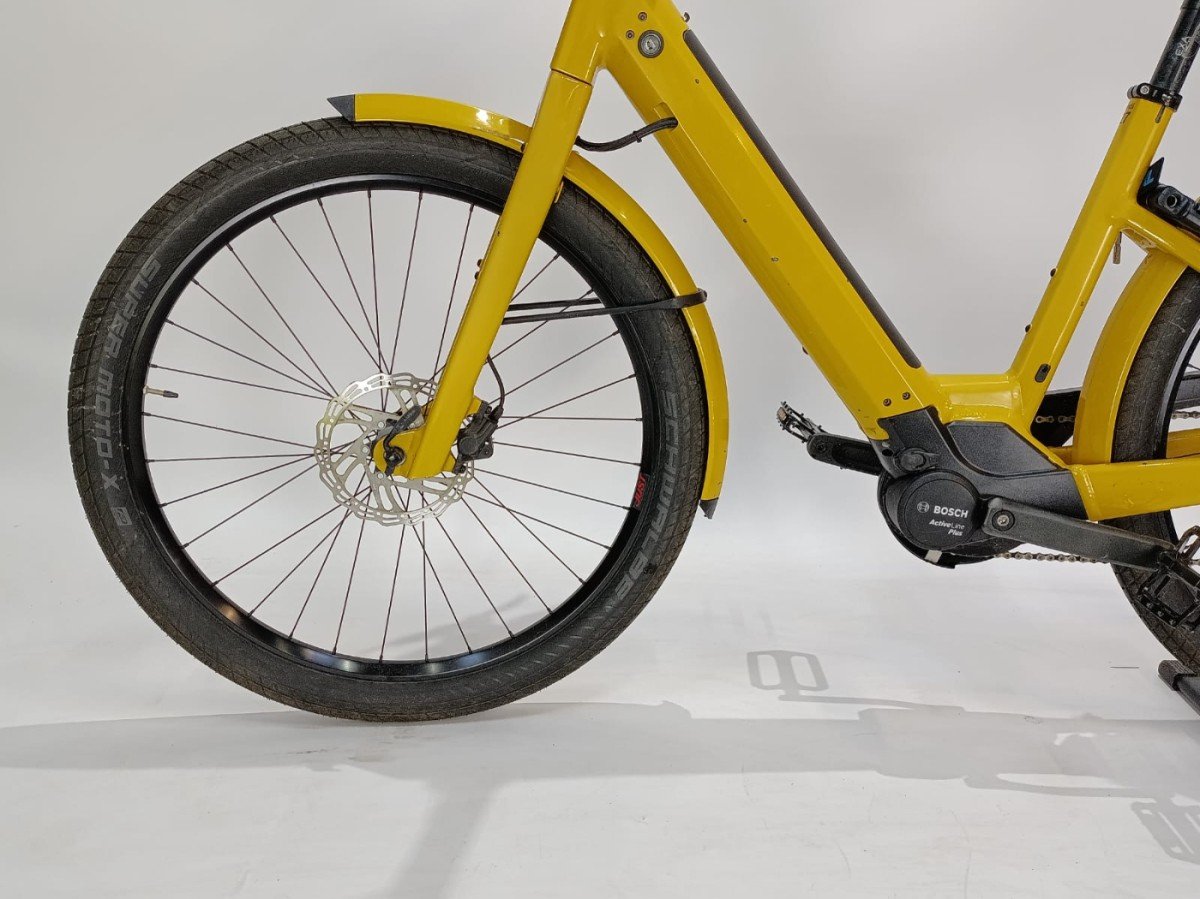 DEMO Moustache Lundi 27.2 Bosch Active Line Plus Middenmotor Lage instap Geel 46cm S