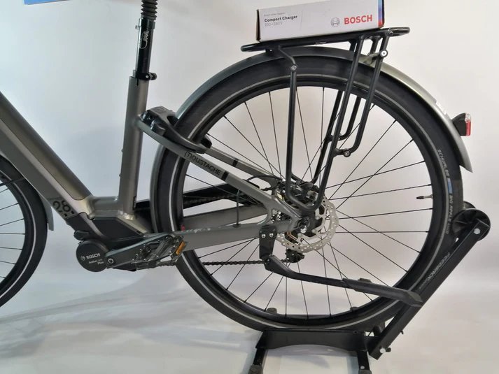Moustache Samedi 28 Bosch Active Line Plus Middenmotor Lage instap Grijs 45cm S