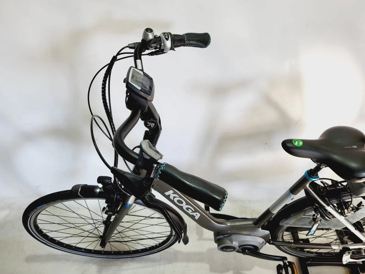 Koga E-Nova Bosch Active Line Middenmotor Lage instap Donkergrijs 53cm M