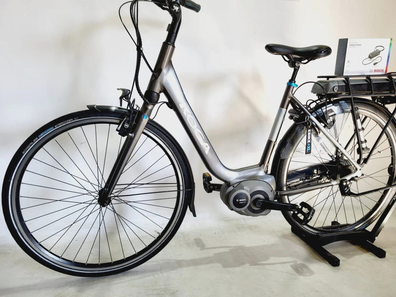 Koga E-Nova Bosch Active Line Middenmotor Lage instap Donkergrijs 53cm M