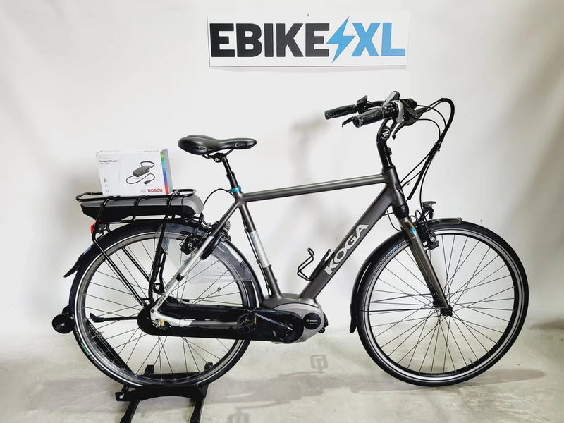 Koga E-Nova Bosch Active Line Middenmotor Heren Donkergrijs 57cm L