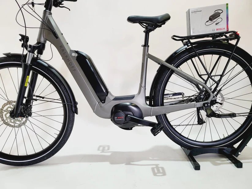 DEMO Kalkhoff Endeavour Bosch Performance Line met Smart System Lage instap Donkergrijs 45cm S