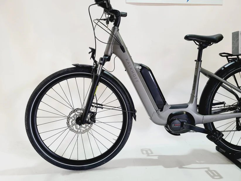 DEMO Kalkhoff Endeavour Bosch Performance Line met Smart System Lage instap Donkergrijs 45cm S