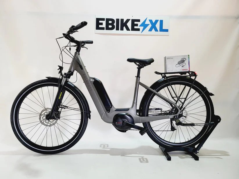 DEMO Kalkhoff Endeavour Bosch Performance Line met Smart System Lage instap Donkergrijs 45cm S