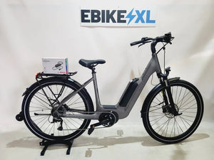 Kalkhoff Endeavor E-Trekking Bosch Performance Line Middenm Lage instap Grijs 50cm M