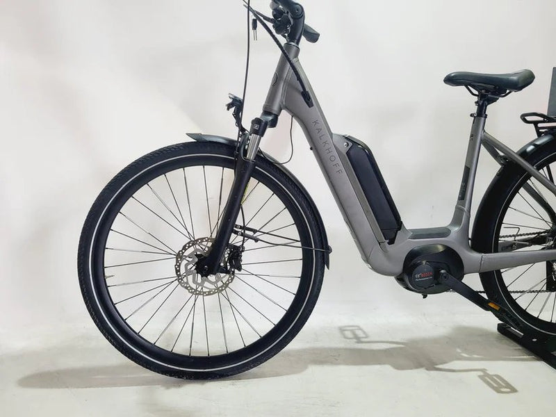 Kalkhoff Endeavor E-Trekking Bosch Performance Line Middenm Lage instap Grijs 50cm M