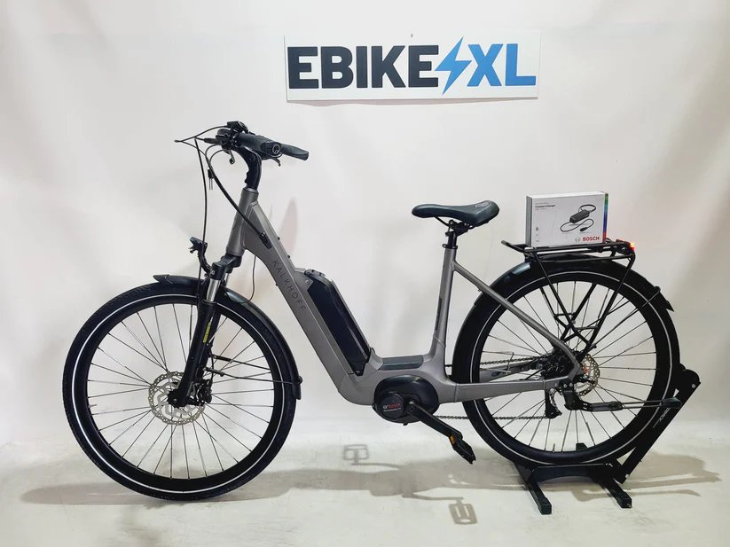 Kalkhoff Endeavor E-Trekking Bosch Performance Line Middenm Lage instap Grijs 50cm M