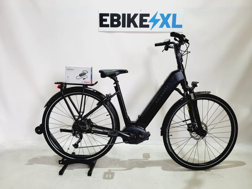 DEMO Kalkhoff Endeavor Bosch Performance Line Middenmotor Lage instap Zwart 48cm S