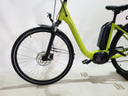 Kalkhoff Endeavour 1.B Move Bosch Performance Line Middenmo Lage instap Limoen Groen, stuur en voorwiel