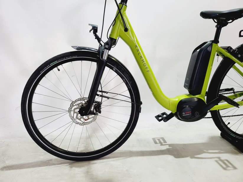 Kalkhoff Endeavour 1.B Move Bosch Performance Line Middenmo Lage instap Limoen Groen 45cm S