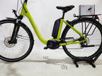 Kalkhoff Endeavour 1.B Move Bosch Performance Line Middenmo Lage instap Limoen Groen, zadel en frame