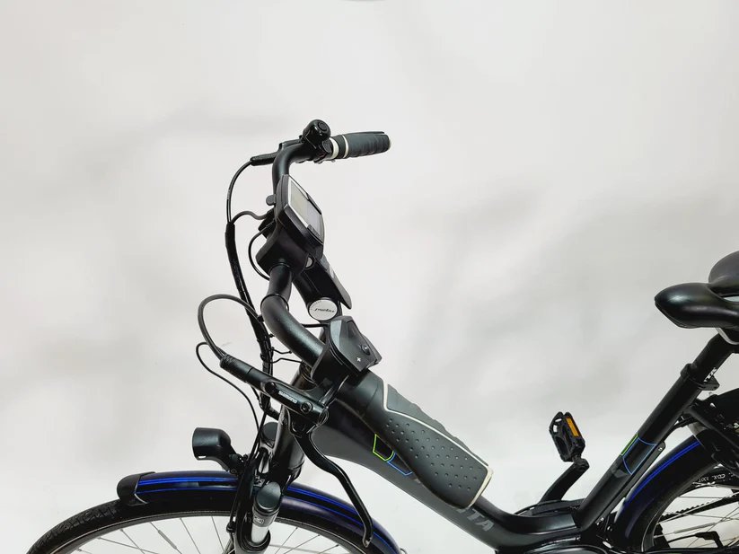Norta B3.800 Bosch Active Line Plus Middenmotor Belt-dri Lage instap Zwart 55cm M