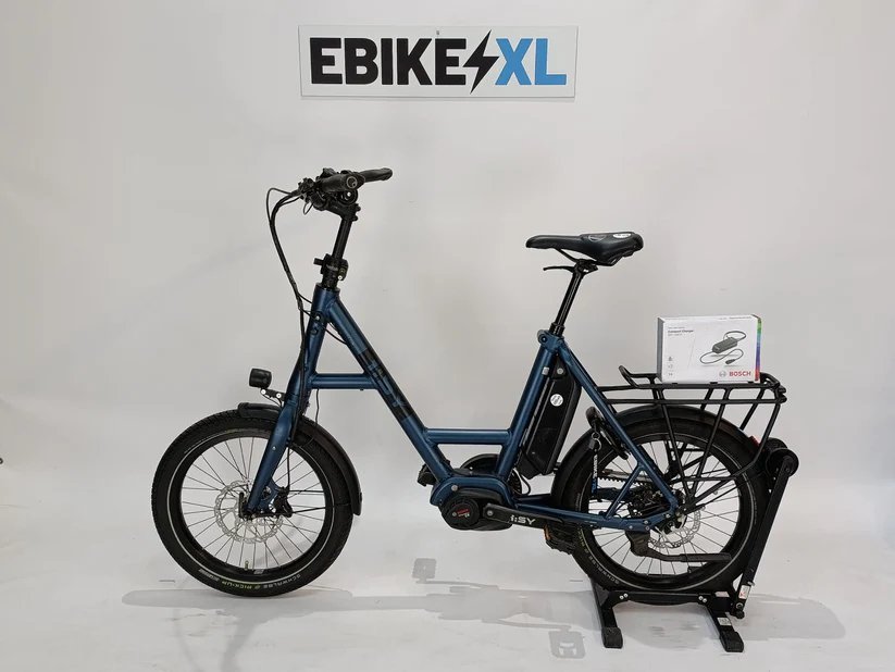 i:SY E5 ZR F Di2 Bosch Perf Line CX MM 500Wh! Belt-driv Blauw, elektrische fiets, zijaanzicht
