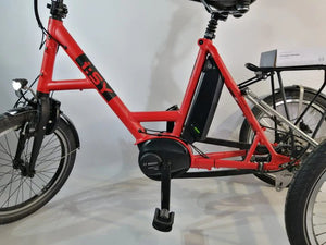 NIEUW i:SY B-01 Driewieler Bosch Actine Line Plus Middenmotor Rood
