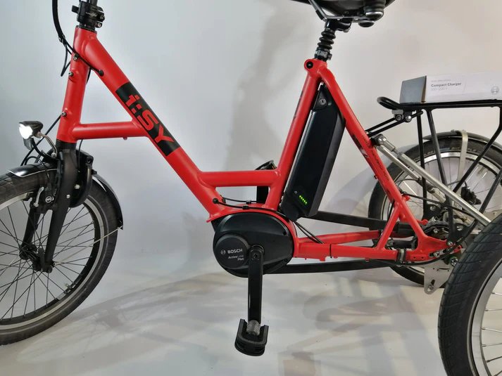 NIEUW i:SY B-01 Driewieler Bosch Actine Line Plus Middenmotor Rood
