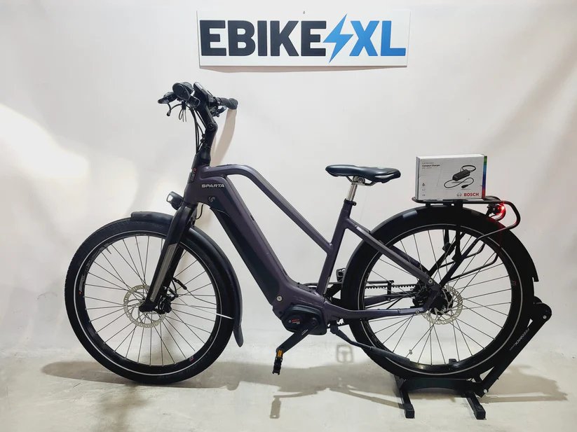 Sparta d-Burst M8TB Bosch Perf Line CX Middenmotor 625Wh! Paars, elektrische fiets, zijaanzicht