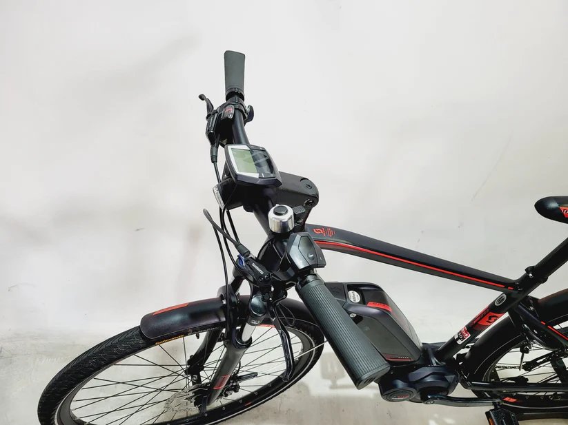 Scott E-Sub Sport 20 Bosch Performance Line MM 500Wh! Mixed Zwart / Rood 48cm